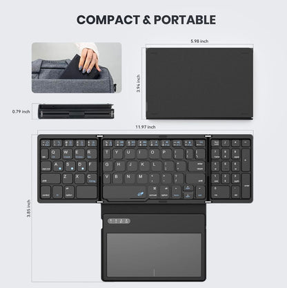 AKMA ULTRA - 3 FOLD BT Keyboard