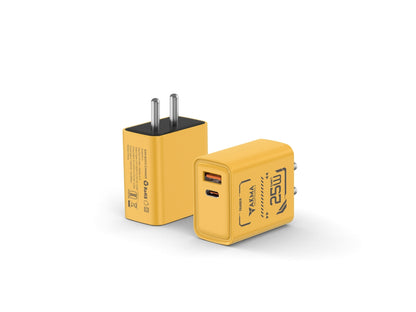 25W GAN DUAL PORT FAST CHARGER