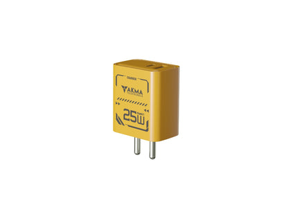 25W GAN DUAL PORT FAST CHARGER