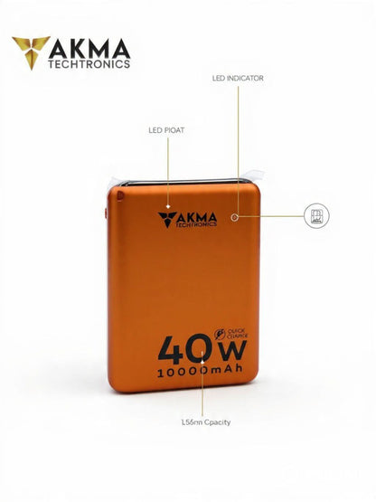 40W - 10000 mAh PowerBank