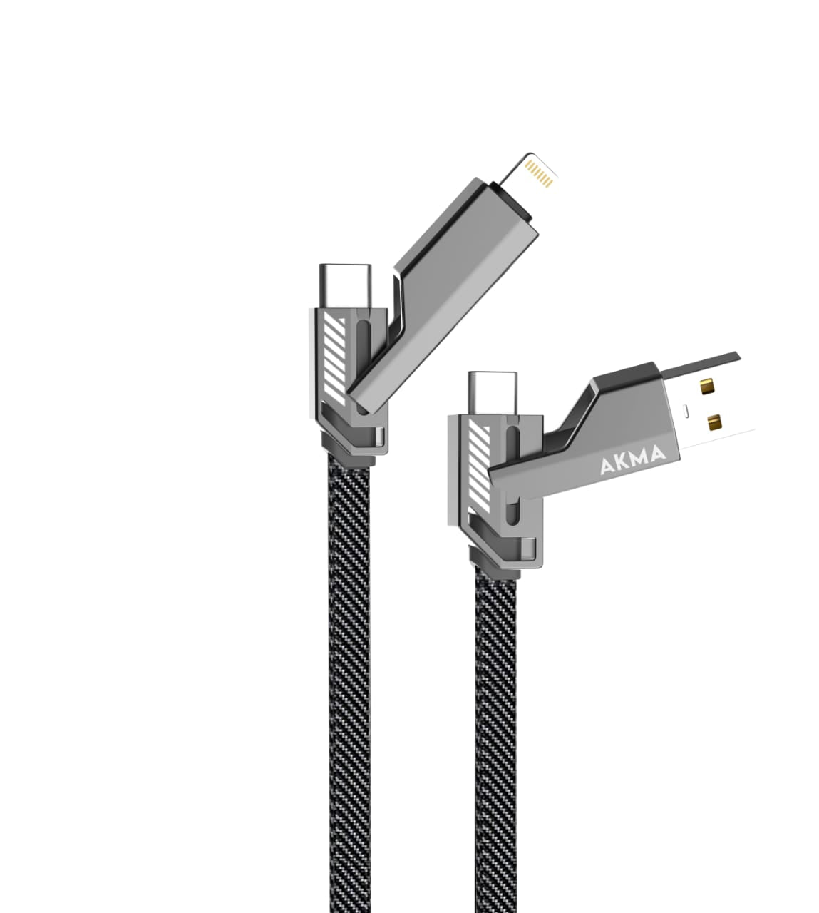 4 IN 1 ZINC ALLOY CABLE - 1.7M