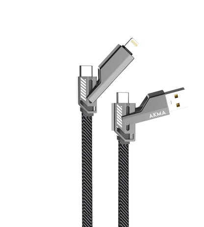 4 IN 1 ZINC ALLOY CABLE - 1.7M