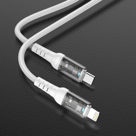 60W Type C to C LIGHTNING - 1M with LED Indicator