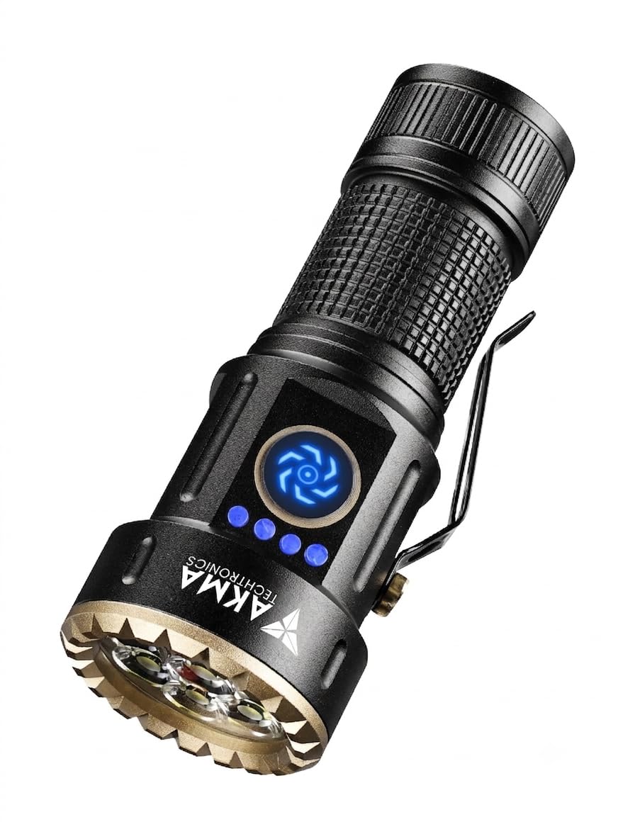 AKMA TECHTRONICS Tactical LED Flashlight 2800 Lumens