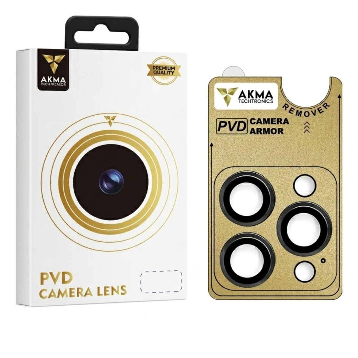 AKMA PVD Camera Lens Protector for iPhone – 9H Hardness Aviation Aluminum Armor Glass, HD Clarity, Case Friendly, Anti-Scratch & Easy Auto-Alignment Installation Kit (Black, iPhone 17) - Silver