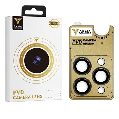 AKMA PVD Camera Lens Protector for iPhone – 9H Hardness Aviation Aluminum Armor Glass, HD Clarity, Case Friendly, Anti-Scratch & Easy Auto-Alignment Installation Kit (Black, iPhone 17) - Silver