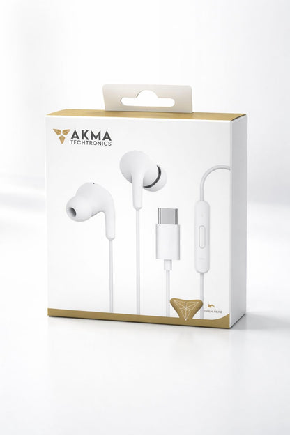 AKMA TYPE C Wired EARPHONES