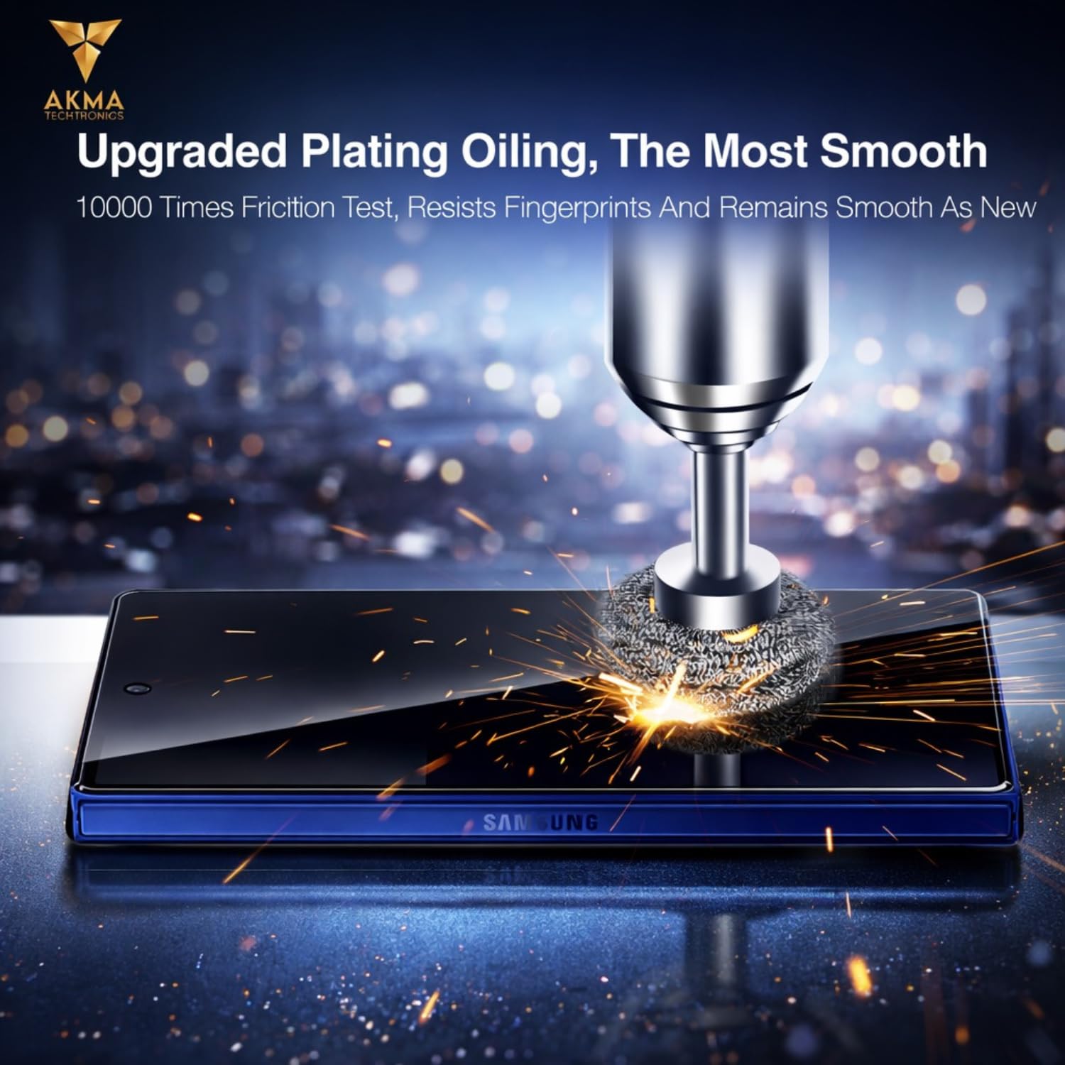 360° Privacy Tempered Glass For Samsung Z Fold 4/ Fold 5 | 4-Way Anti-Spy Screen Protector | 9H Hardness, Military-Grade Protection | Anti-Fingerprint, Bubble-Free, Case Friendly Screen Guard