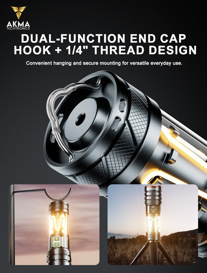 1200 Lumens - CAMPING ZOOM TORCH