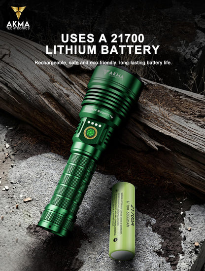 AKMA TECHTRONICS Tactical LED Flashlight 2600Lumens
