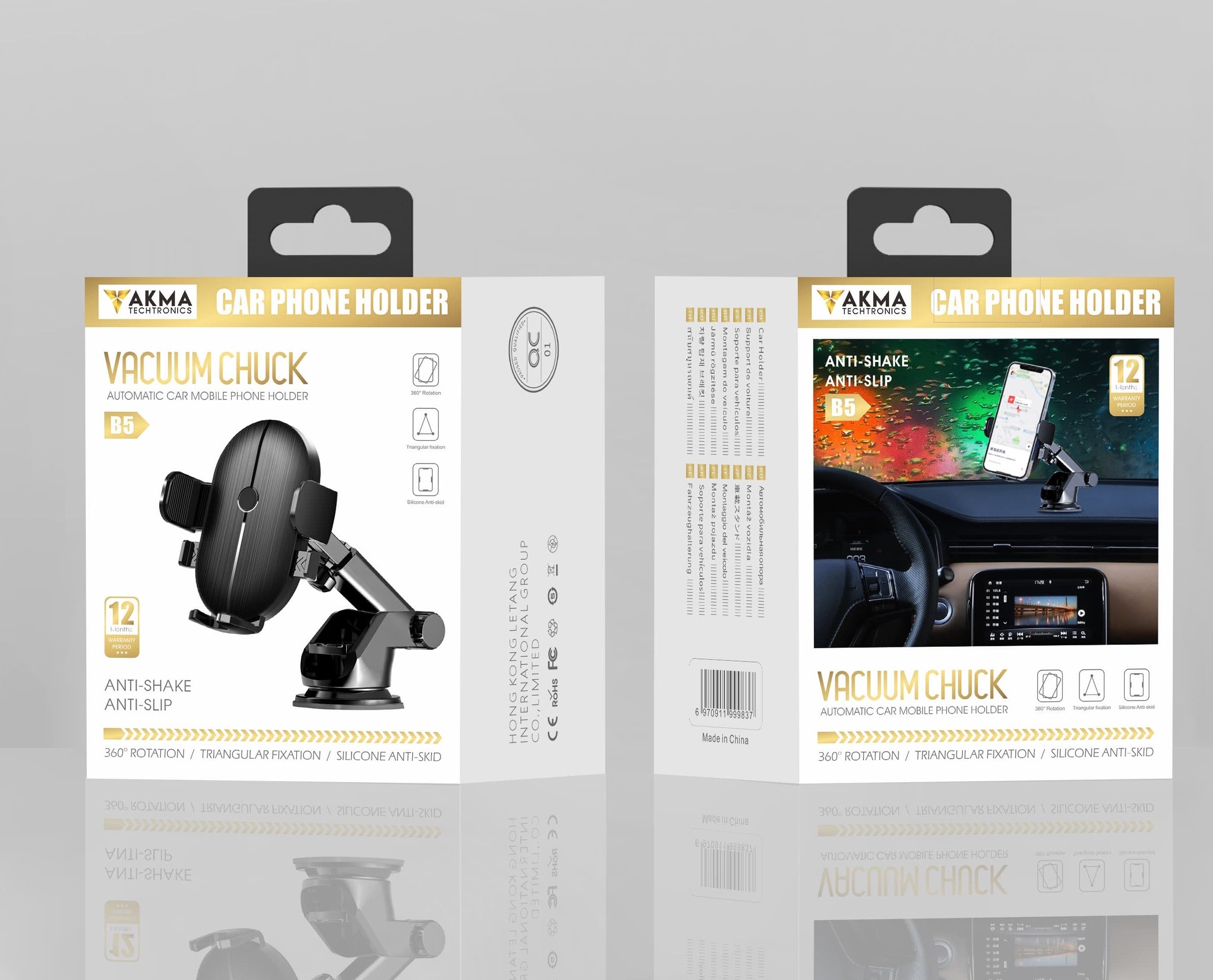 Vacuume chuck mobile holder