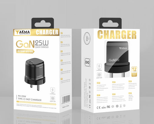 25W GAN SUPER-FAST MINI CHARGER