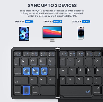 AKMA ULTRA - 3 FOLD BT Keyboard