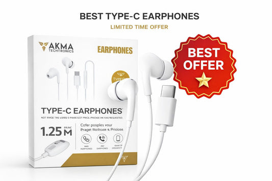 AKMA TYPE C Wired EARPHONES