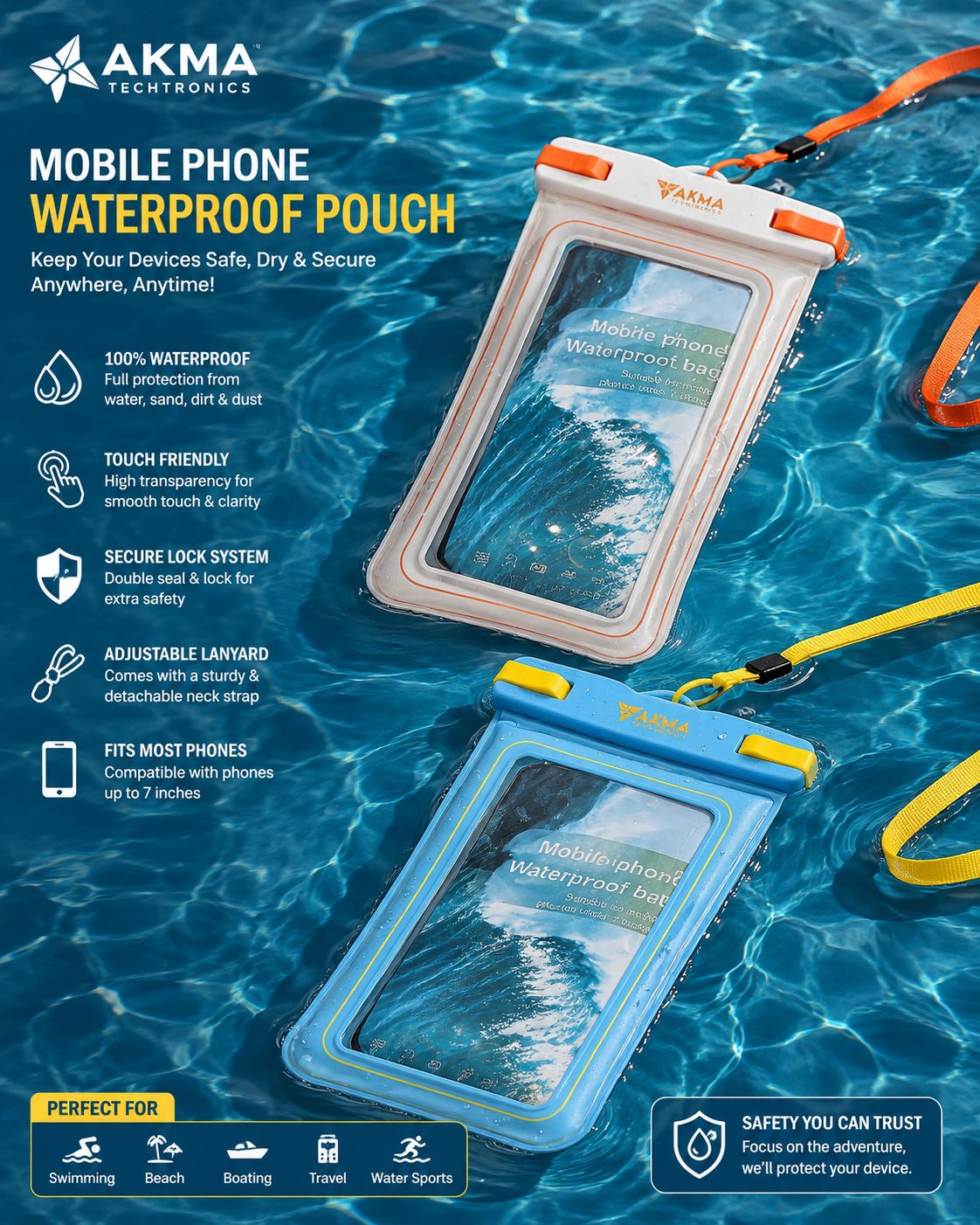 AKMA WATERPROOF MOBILE POUCH