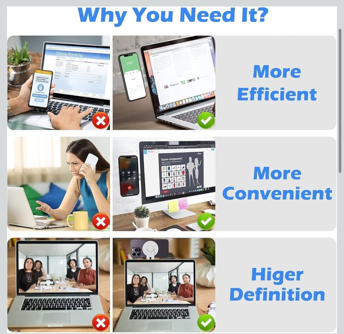YW21B - Magnetic Mobile Stand
